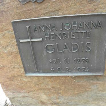 GLADIS Anna Johanna Henriette 1879-1974