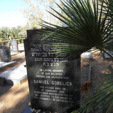 GORELICK Samuel -1993