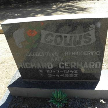 GOUWS Richard Gerhard 1942-1983