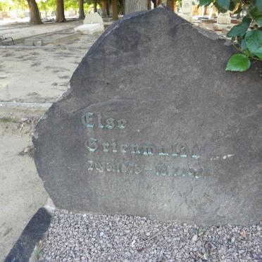 GRIENWALDT Else 1878-1961