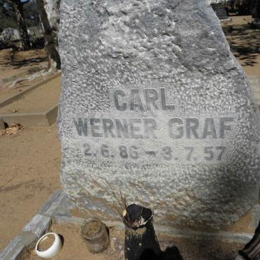 GRAF Carl Werner 1886-1957