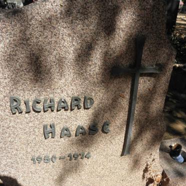 HAASE Richard 1950-1974