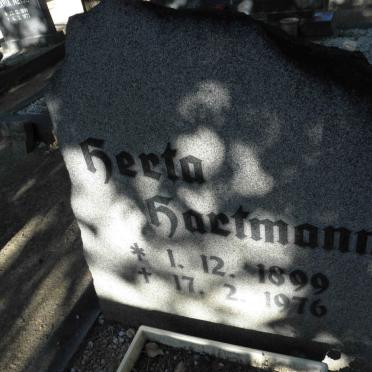 HARTMANN Herta 1899-1976