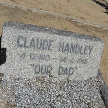HANDLEY Claude 1913-1968