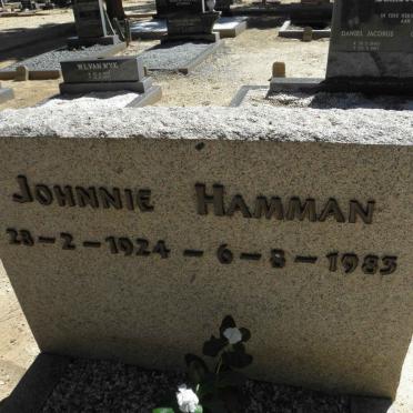 HAMMAN Johnnie 1924-1983