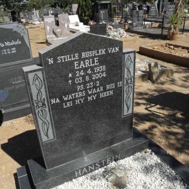 HANSTEIN Earle 1938-2004