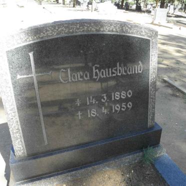 HAUSBRAND Clara 1880-1959