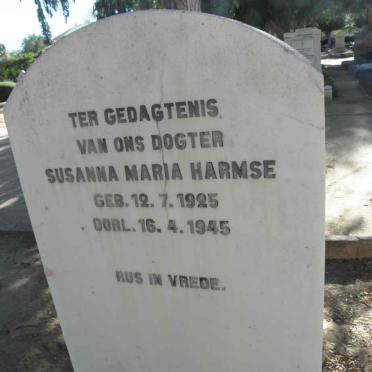 HARMSE Susanna Maria 1925-1945