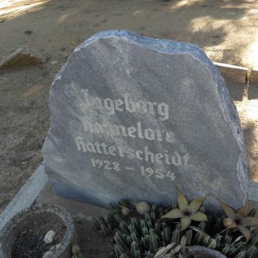 HATTETSCHEIDT Ingeborg Hannelore 1928-1954