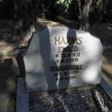 HARMS Ewald 1921-1974 &amp; Hannelore 1929-1987