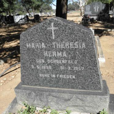 HERMA Maria Theresia nee OCHSENFELD 1899-1957