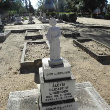 HEERDEN Aletta Elizabth, v. 1940-1940