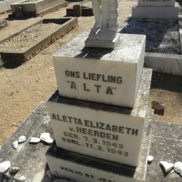 HEERDEN Aletta Elizabeth, v. 1942-1943