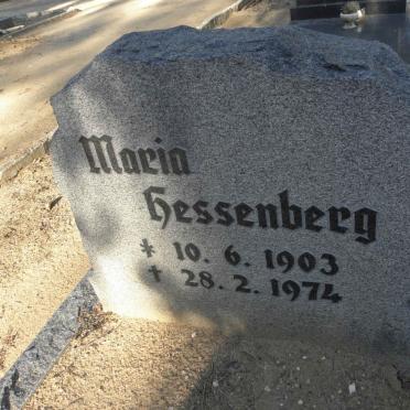 HESSENBERG Maria 1903-1974