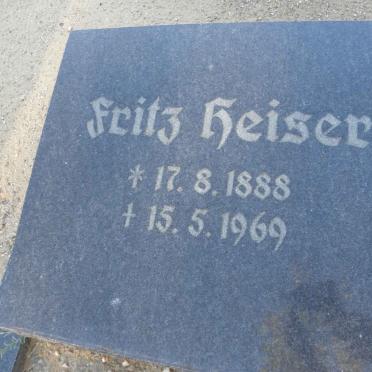 HEISER Fritz 1888-1969