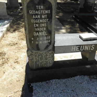 HEUNIS Daniël 1939-1984