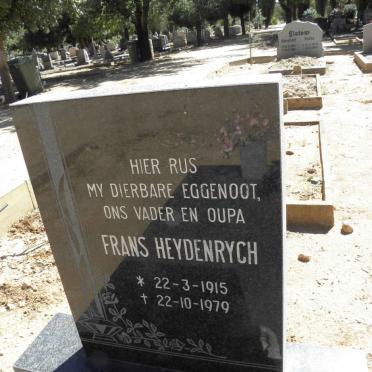 HEYDENRYCH Frans 1915-1979
