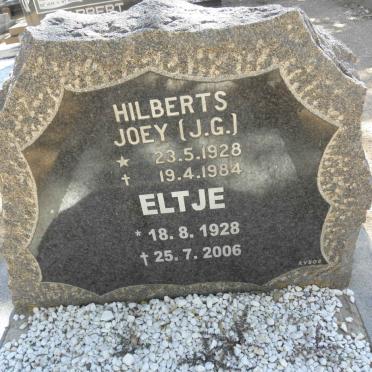 HILBERTS J.G. 1928-1984 &amp; Eltje 1928-2008