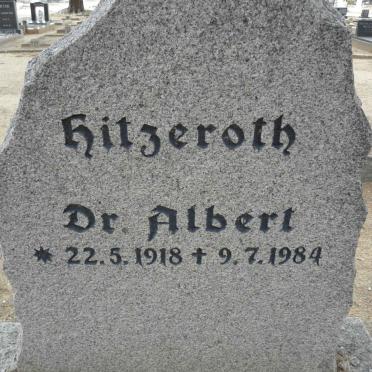 HITZEROTH Albert 1918-1984
