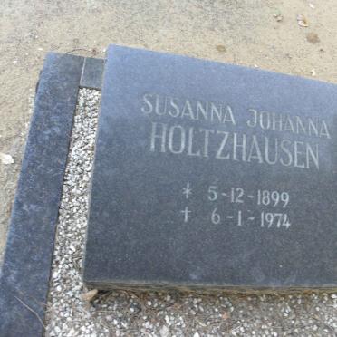 HOLTZHAUSEN Susanna Johanna 1899-1974