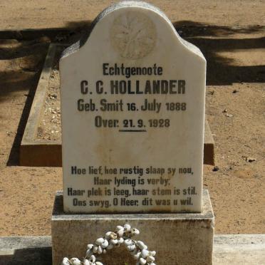 HOLLANDER C.C. nee SMIT 1888-1928