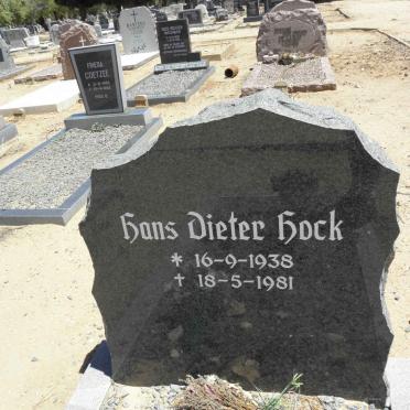HOCK Hans Dieter 1938-1981