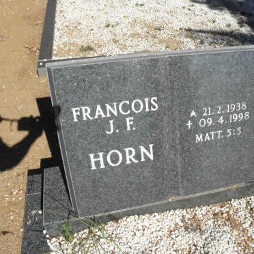 HORN Francois J.F. 1938-1998