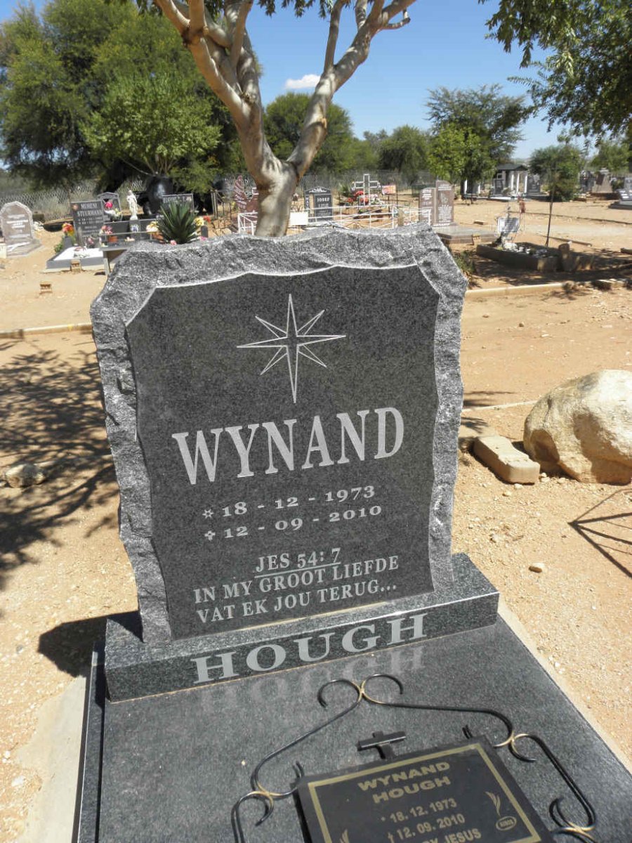 HOUGH Wynand 1973-2010