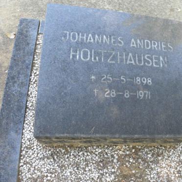 HOLTZHAUSEN Johannes Andries 1898-1971