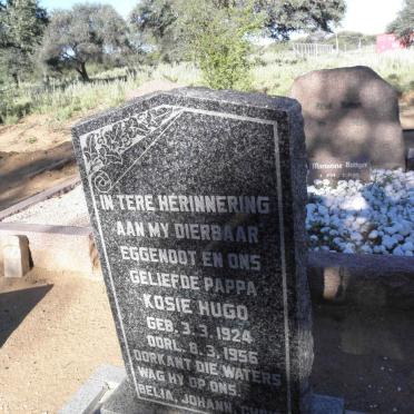 HUGO Kosie 1924-1956