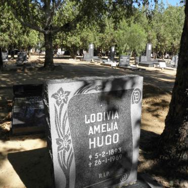 HUGO Lodivia Amelia 1893-1969