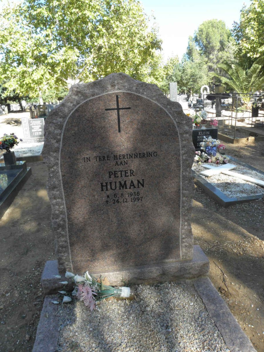 HUMAN Peter 1936-1997