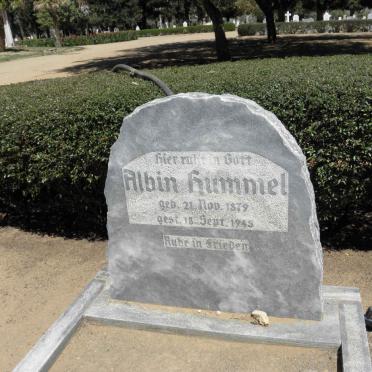 HUMMEL Albin 1879-1945