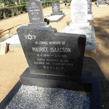 ISAACSON Maurice 1899-1981
