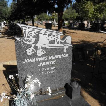 JANIK Johannes Heinrich 1964-2001