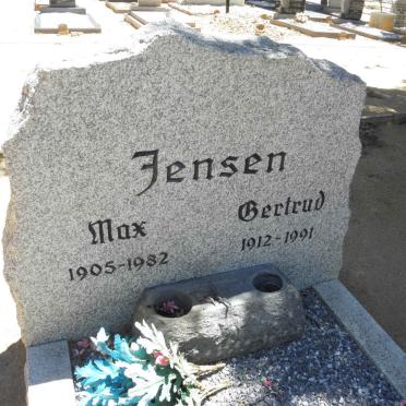JENSEN Max 1905-1982 &amp; Gertrud 1912-1991
