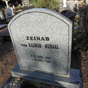 KALMAR-MURSAL Zeinab, von 1960-1996