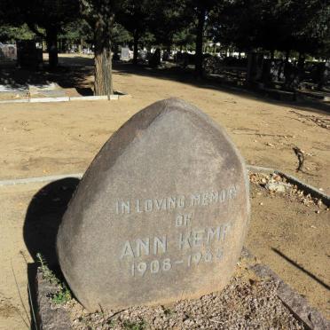 KEMP Ann 1908-1965