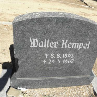 KEMPEL Walter 1893-1967