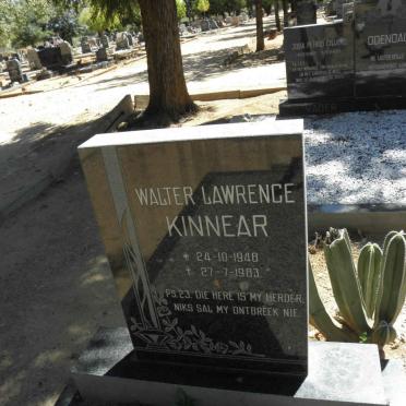 KINNEAR Walter Lawrence 1948-1983