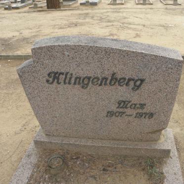 KLINGENBERG Max 1907-1975