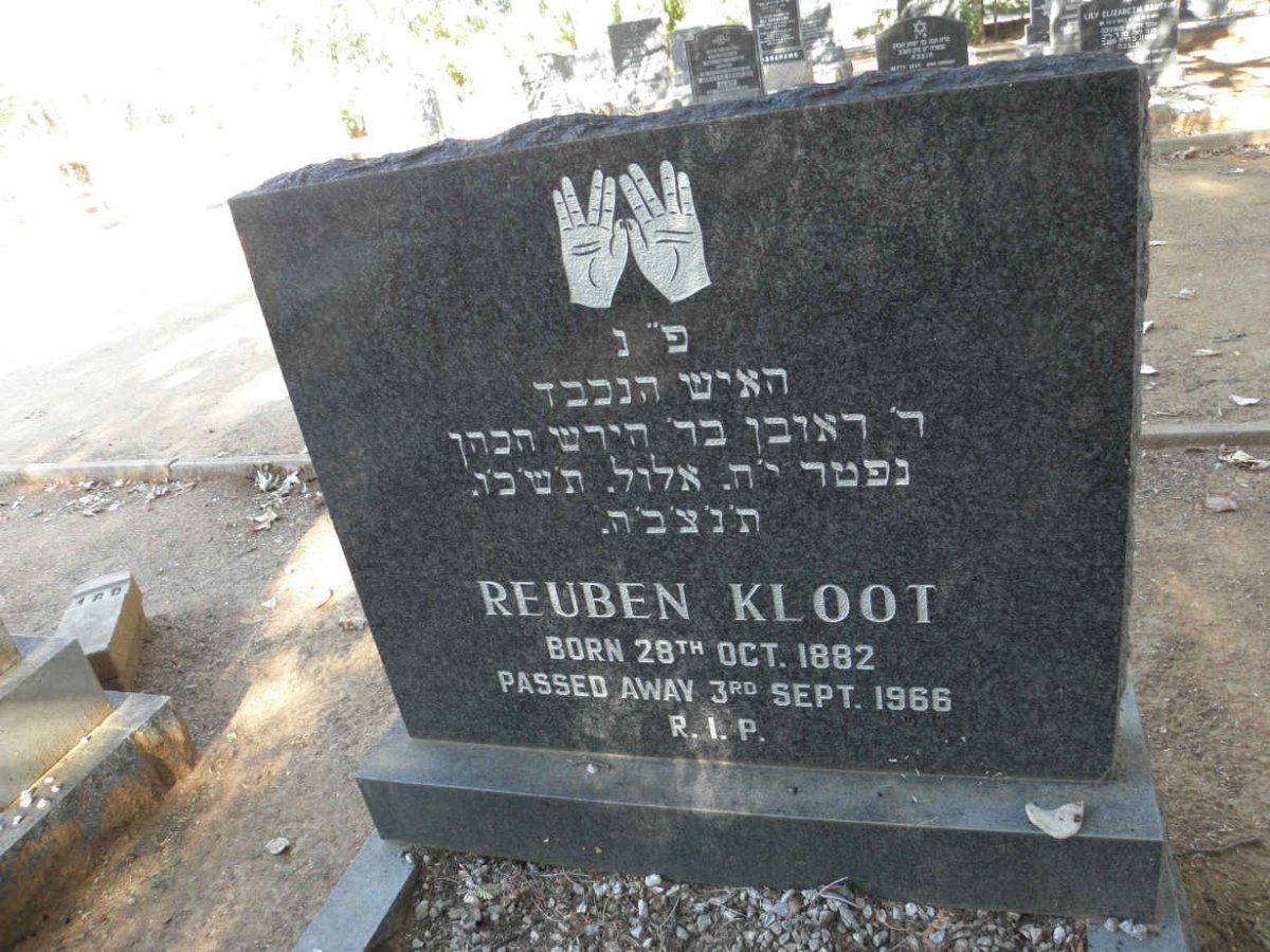 KLOOT Reuben 1882-1966