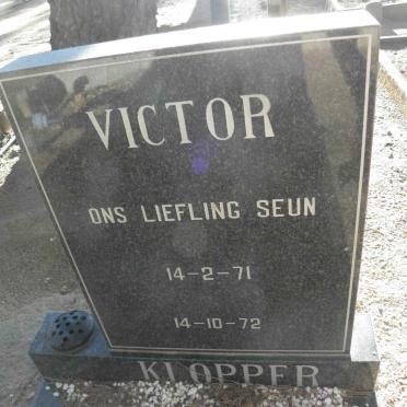 KLOPPER Victor 1971-1972