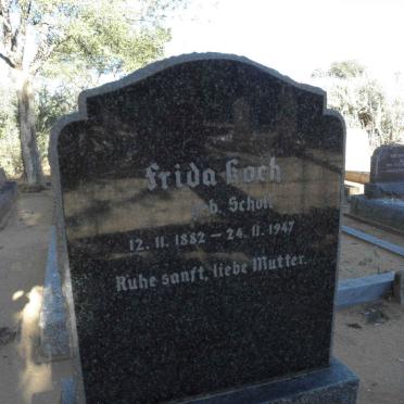 KOCH Frida nee SCHOLL 1882-1947