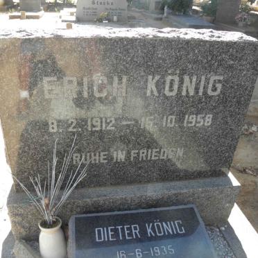 KÖNIG Erich 1912-1958 :: KÖNIG Dieter 1935-1982