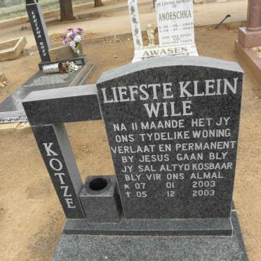 KOTZE Wile 2003-2003