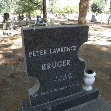 KRUGER Peter Lawrence 1947-1994