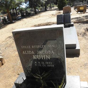 KÜHN Alida Jacoba 1933-1988