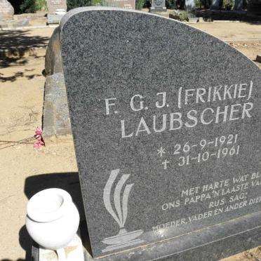 LAUBSCHER F.G.J. 1921-1961