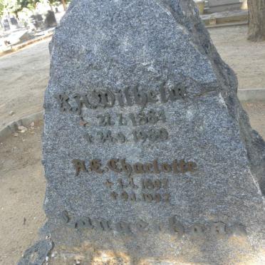 LANGERHANS K.A. Wilhelm 1884-1980 &amp; A.E. Charlotte 1897-1992